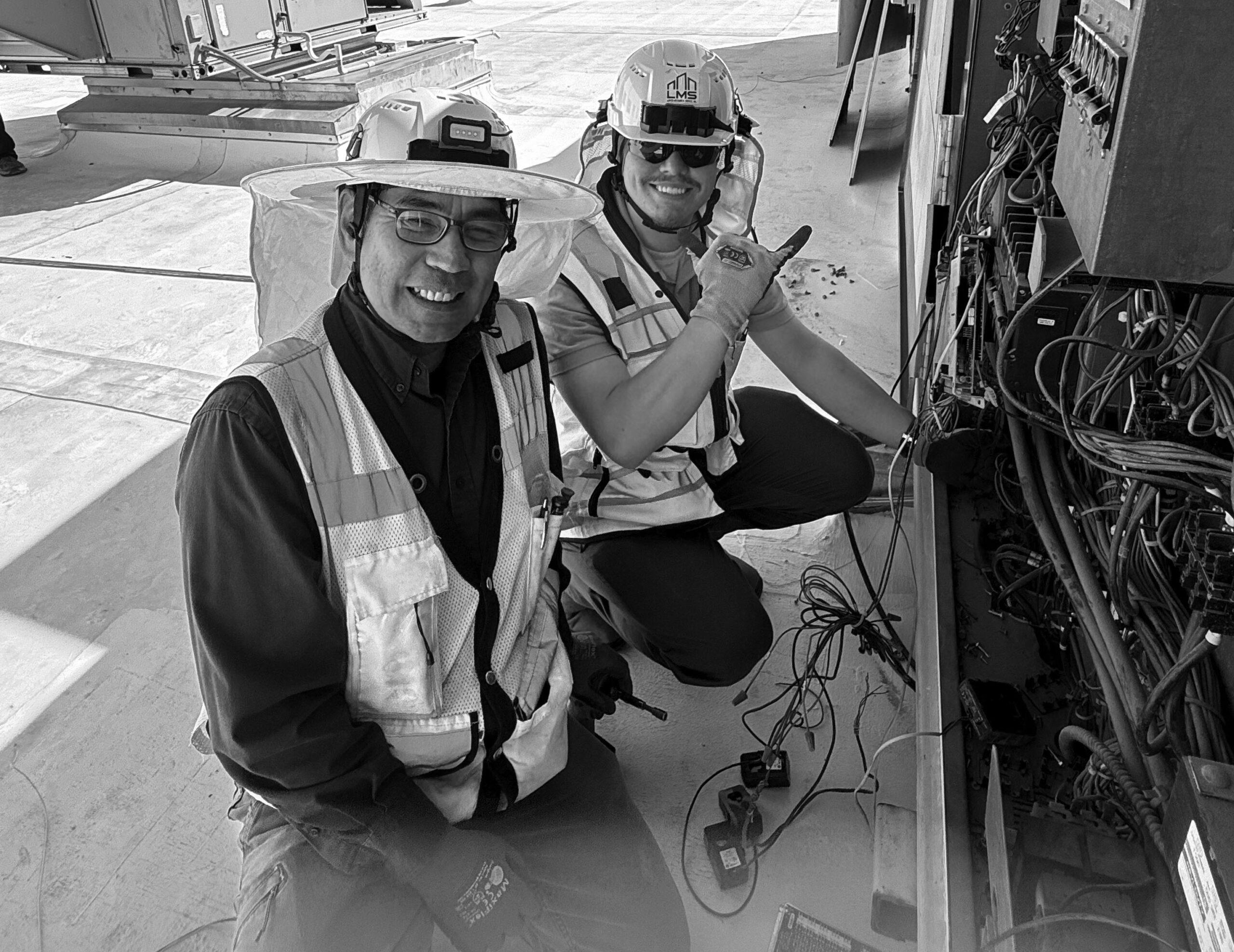 Controls Team Romeo and Gustavo LMS has a dedicated Controls Division